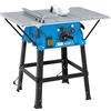 Güde GTK 2000.1 - Sega circolare da tavolo, 230 Volt, 2000 Watt, 4800 giri al minuto, altezza di taglio 8,7 centimetri, lama in metallo duro 25 centimetri, tavolo 63 x 54 centimetri, attacco di