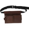 ZEPFJHE Borsa portautensili in tela con tasche multiple per la lavorazione del legno, tasca porta attrezzi con cintura regolabile