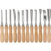 kyaoayo Set di 12 scalpelli da intaglio, set da intaglio, set di coltelli da intaglio per legno, frutta, verdura, intaglio, fai da te