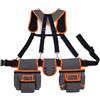 Generico Tool Belt, Utility Toolbelt, Adjustable Waist Holder with Suspenders and