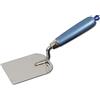 DEWEPRO Spatola Da Gessatore 80 mm - Lama In Acciaio Inox Antiruggine Con Manico In Legno - Spatola Professionale Da 8 cm Per Gesso, Stucchi E Malta - Utensile Robusto Per Artigiani E Fai-Da-Te