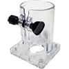 KASFDBMO Aggiornamento Tranparent Base per macchina di taglio Lavorazione del legno per Palm Router Piccolo 9x8.1x10.9cm / 3.5x3.2x4.3inch Router Legno