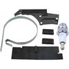 SRNPTBZIT Coperchio molla piastra deflettore olio fascia freno catena con candela adatta for motosega 5200 52cc S 51 55 61