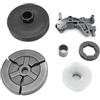 GTWSQQ Frizione Pignone Cerchio Tamburo for Cinese 4500 5200 5800 45Cc 52Cc 58Cc Pompa Olio Ingranaggio a vite senza fine Cuscinetto Kit Motosega