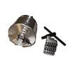 Z Live Center 7,6 cm 3 ganascia di precisione a griffe Autocentranti MT3 Shank Tang End (non-rotating)