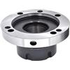 FBFTGMRMTA Mini morsetto a quattro assi con flangia, cartuccia ER50 ER25 ER32 ER40 125 mm 80 mm 100 mm mandrino di fissaggio for utensili for tornio CNC(ER40-D80 (7 Hole))