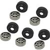 LIWaaGe Kit paraolio cuscinetto albero motore 5 pezzi/lotto for motosega Hus 136 137 235 236 240 350 351 370 371 390 420 Parte 5300563