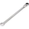 TEKTON Chiave a cricchetto a 12 punte con testa fissa/flessibile, lunghezza 23 mm, WRB35423