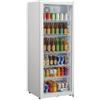 METRO Professional Frigorifero per Bevande GSC4240 con Porta in Vetro, 237 L,110 W, 220-240 V, Illuminazione a LED, 6 Ripiani Regolabili, con Serratura