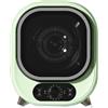 YXZYFPP Mini Asciugatrice Asciugatrice elettrica da 500 W - Mini asciugatrice Portatile con Vasca in Acciaio Inossidabile, asciugatrice compatta a carico Frontale per Appartamento, dormitorio (Green)