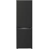 respekta Frigo-congelatore combinato / 157 L / **** Scomparto congelatore/Funzione Fast Cool/Porta reversibile/LED/Altezza 144 cm/classe C/Acciaio nero / KG144BS-52