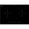 Generic Piano cottura a induzione Lagan, plug-in 2 zone/nero