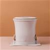 Generic Mini lavatrice portatile a manovella e centrifuga combinata per appartamenti da campeggio e dormitori, ecologica e facile da usare, marrone