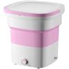Generic Lavatrice a parete, mini lavatrice pieghevole, lavatrice compatta, lavatrice portatile, per vestiti per bambini, biancheria intima o piccoli oggetti, appartamento, dormitorio, campeggio, cam