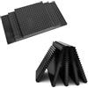 xinzyxx Piatti Isolanti Vibrazioni, Tappeto Antiscivolo Per Tapis Roulant, Piedini Gomma, Cuscinetto Silenziante Per Attrezzature Fitness Elettrodomestici, Protezione Pavimento(600 * 300mm,20mm)