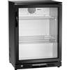 Bartscher 700121 - Frigorifero da bar a 1 porta, 124 litri, 1-10 °C, 60 x 55 x 85 cm