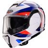 Caberg Casco Moto Modulare P/J Caberg TRIP LUNAR Bianco Rosso Blu A