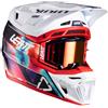 Leatt Casco Moto Cross Enduro KIT 8.5 - V26 Leatt Blu Rosso