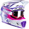 Leatt Casco Moto Cross Enduro con Visiera KIT 7.5 - V26 Leatt Viol