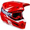 Leatt Casco Moto KIT 3.5 Leatt V26 Rosso