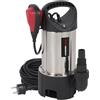 Powerplus POWEW67912-400 W Pompa sommergibile, temperatura massima 35°C e portata 7500 l/h, pompa da giardino, pompa di aspirazione, pompa sommergibile, attrezzi da giardino