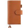 Ox Knight Hobonichi Weeks/Weeks Mega - Custodia in pelle con passante per penna, scomparti per carte, tasca posteriore e segnalibri, colore: Marrone