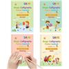 Generic Magic - Libro di esercizi di scrittura riutilizzabile, per bambini, per imparare a scrivere i bambini in età prescolare