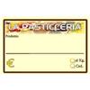 Social Crazy KIT 100 pezzi CARTELLINI personalizzabile - PASTICCERIA - Etichetta segnaprezzo Cartoncino prezzo ideale per professionisti (85X55)