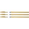 BIC - Set di 3 penne sfera cristallo Shine PTE Media 1 mm Blu Corpo Oro