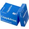Easyprint Confezione da 2500 fogli di carta A4 di alta qualità per stampante e fotocopiatrice, formato A4, bianco brillante, CIE 160, certificato ambientale PEFC