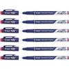 PILOT Set di 6 penne in feltro Fineliner FRIXION cancellabili, colore: Rosso