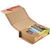 Colompac CP020.14 Scatole Postali, 33 x 27 x 8 cm, 38.8 x 28 x 10 cm, Confezione 20, Avana