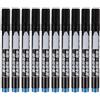 Mllepjdh Pennarelli 1/10/5 PCS, penne per pittura a base di olio, pennarelli permanenti per pennarelli ad asciugatura rapida per vernici a base di olio in metallo di vetro