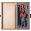 Memotak Balaustrone Quando 5 pz. F4000 in Astuccio Legno compasso professionale leggero e regolabile, dotato di adattatore universale e mine di ricambio, ideale per il disegno tecnico