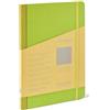 Fabriano Ecoqua Plus - Quaderno rilegato in tessuto, 14,7 x 21,1 cm, bianco, 80 fogli, certificato FSC, senza acidi, senza cloro, 90 g/m², carta bianca Bioprima