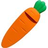Generisch Carrot Bookmark - Pro | Silicone - Marque-Page Carotte En Silicone Pour Étudiants Et Adultes | Marcador De Libros Zanahoria | Segnalibro Carota | 2026 Pro | School | Gift | Arancione