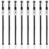 Pentel Superb Penne a sfera Penne a sfera Punta da 0,7 mm Punta da 0,25 mm Larghezza linea Fine Line Inchiostro ricaricabile BK77 - Confezione da 8 - Inchiostro nero