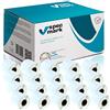 specmark 20 Rotoli di etichette compatibili con DYMO 99014 54mm x 101mm S0722430 220 Pezzo compatibile con tutte le stampanti di etichette Label-Writer 450 4XL Seiko-SLP