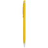 GFD HEART 10 Penne Personalizzate con Scritta Incisa a Laser - Penna in Metallo per Touch Screen, Idea Personalizzabile Ufficio, Inaugurazioni, Fiere, Gadget Promozionali (10 Penne Giallo)