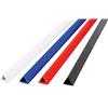 Methodo PVC Triangolare Dorsetti per Rilegatura 50-Pezzo, 9 mm x 297 mm Dimensione, Blu