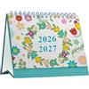 Generico Planner Desk 2026 - Agenda mensile settimanale da tavolo, funzione note Pratica trasparente, compatta, maneggevole, versatile, elegante e moderna | Calendario desktop 2026 Programma organizzato 2027 p