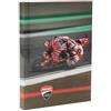 Ducati Corse - Diario Scuola 2025-2026, Giornaliero, 10 Mesi, Non Datato, Agenda Scolastica, Copertina Rigida, 16,2 x 21,5 Cm