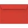 Netuno 25 buste da lettere rosse formato C6 11,4 x 16,2 cm 90g Burano Rosso Scarlatto buste lettera rosso eleganti colorate natalizie matrimonio Christmas red envelopes