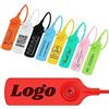 Pobsuier 100 Sigilli di Sicurezza Personalizzata Etichette di Plastica Scrivibili Tag di Autenticità Monouso per Vestiti Sneaker 200mm