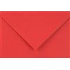 Netuno 25x busta lettere piccola rosso formato C7 80 x 120 mm 115g Sirio Color Lampone busta da lettera mini carta colorata per soldi compleanno matrimonio battesimo biglietti da visita