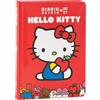 PRESTIGE & DELUXE Agenda compatibile con diario scuola Hello Kitty & Friend rosso 2026-2027 F.to Standard 18x14 cm + portachiave pailettes e penna colorata