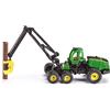 siku 1652, Harvester John Deere, Silvicoltura, Metallo e Plastica, 1:87, Verde, Con tronco d'albero incluso, Gru girevole