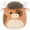 Squishmallows Jazwares Squishmallows Originali 30cm Toro maculato di Marrone, Aggiunge Toro macchiato di bruna La tua squadra, Peluche Ultra Morbido, Peluche Ufficiale Kellytoy