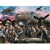Vermont Christmas Company B-17 Flying Fortress - Puzzle da 550 pezzi, puzzle della seconda guerra mondiale, per adulti e giovani adulti, 61 x 45,7 cm