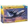 Zvezda 530007321 1:72 C-130 H Hercules - Kit di costruzione in plastica, per assemblaggio, riproduzione dettagliata, Multicolore